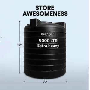 Deep Jyoti 5000L Water Tank – Ultimate High-Capacity Water Storage