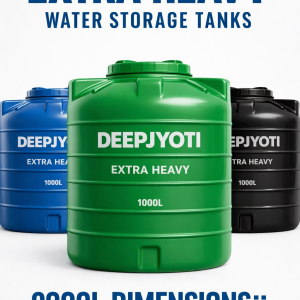 Deep Jyoti 1,000L Water Tank – Maximum Capacity, Ultimate Durability