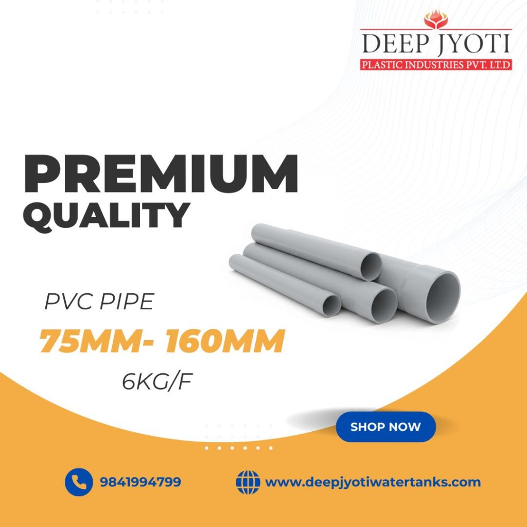 Deep Jyoti PVC Pipes – Premium Quality for Efficient Water Systems ...