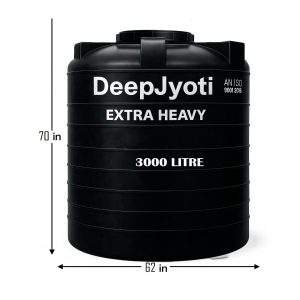 Deep Jyoti 3000L Water Tank – High-Capacity, Heavy-Duty Storage